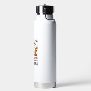 Just a Girl Who Loves Halloween Vector Design_1 Water Bottle