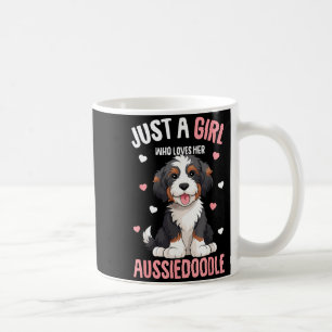 Just A Girl Who Loves Her Aussiedoodle Aussie Dood Coffee Mug
