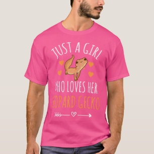 Just A Girl Who Loves Her Leopard Gecko Owner T-Shirt