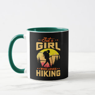 Just a Girl Who Loves Hiking Mug