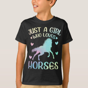 Just A Girl Who Loves Horse T-Shirt
