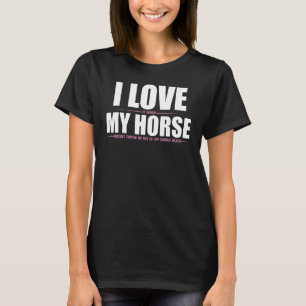 Just A Girl Who Loves Horses, Girls' Equestrian Sp T-Shirt
