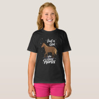 Just A Girl Who Loves Horses Graphic Horse Lover