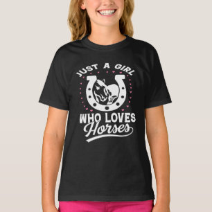 just a girl who loves horses T-Shirt