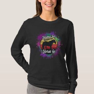 Just A Girl Who Loves Horses Treehugger Animal Pet T-Shirt