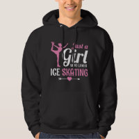 Just A Girl Who Loves Ice Skating Figure Skate Ska