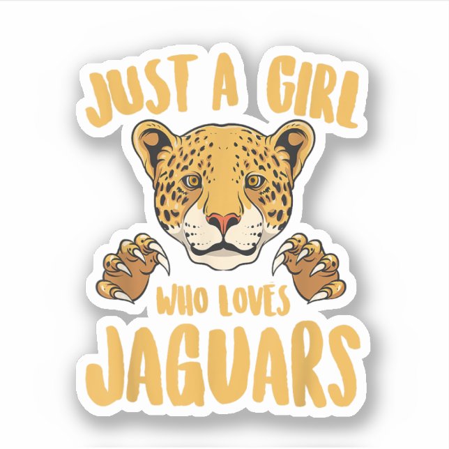 Just a Girl Who Loves Jaguars Funny Jaguar Women G (Front)