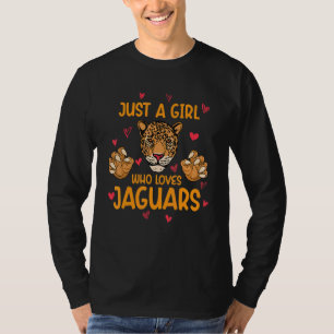 Just A Girl Who Loves Jaguars T-Shirt
