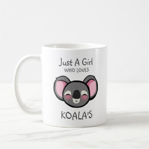 Just a girl who loves Koala's Coffee Mug