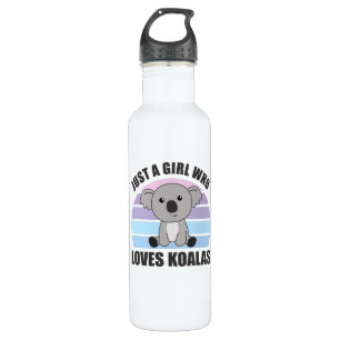 Just a Girl Who Loves Koalas - Cute Koala 710 Ml Water Bottle