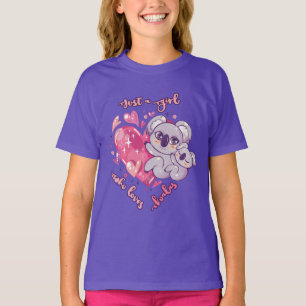 Just A Girl Who Loves Koalas T-Shirt
