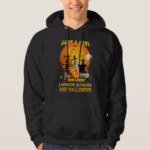 Just A Girl Who Loves Labrador Retriever And Hallo Hoodie