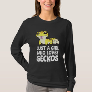 Just A Girl Who Loves Leopard Geckos T-Shirt
