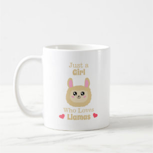 Just A Girl Who Loves Llamas Coffee Mug