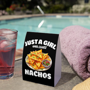 Just A Girl Who Loves Nachos Funny Food Lover