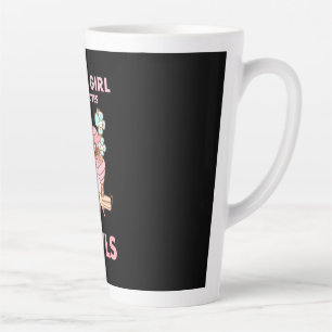 Just A Girl Who Loves Owls Latte Mug