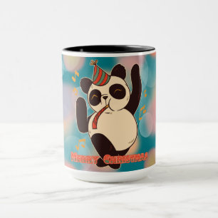 Just a girl who loves pandas Christmas Party Mug