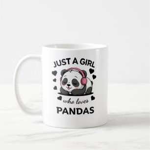 Just a Girl Who Loves Pandas Mug - Cute Panda Mug