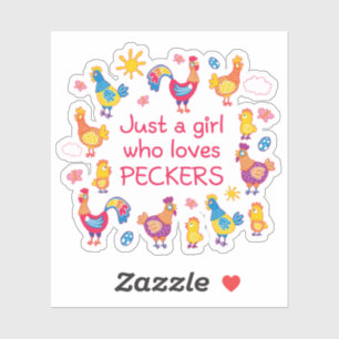 Just a girl who loves peckers