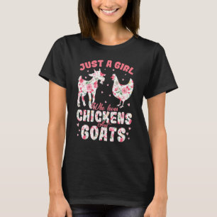 Just A Girl Who Loves Peckers For Chicken Whispere T-Shirt