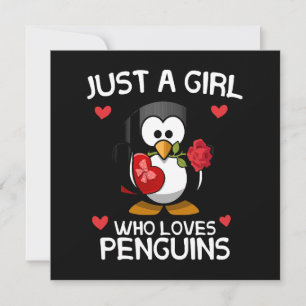 Just a Girl Who Loves Penguins