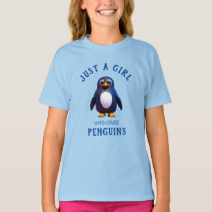 Just a girl who loves Penguins T-Shirt