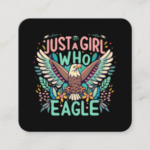 just a girl who loves Philippine Eagle Square Business Card
