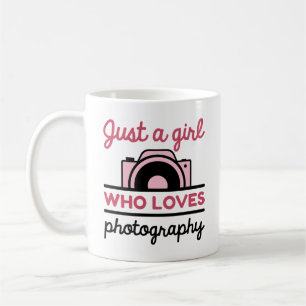 Just A Girl Who Loves Photography Coffee Mug