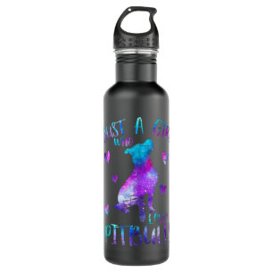 Just a Girl Who Loves Pitbulls, Pitbull Dogs Lover 710 Ml Water Bottle