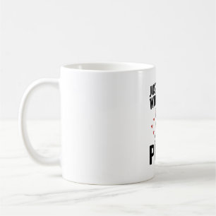 Just A Girl Who Loves Pugs Vintage Dog Shirt Desig Coffee Mug