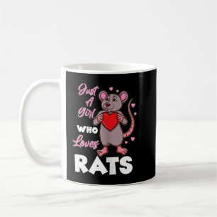 Just A Girl Who Loves Rats Coffee Mug