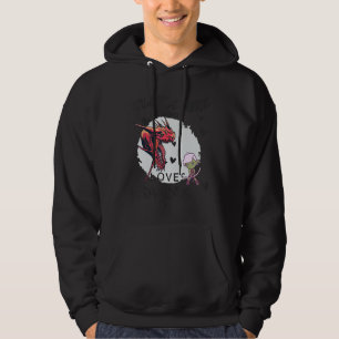 Just a Girl Who Loves Red Dragons Fairy Slayer Hoodie