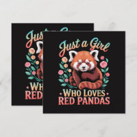 Just A Girl Who Loves Red Pandas