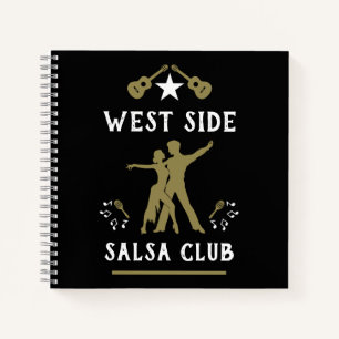 Just A Girl Who Loves Salsa Dance Notebook