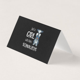 just a girl who loves schnauzers dog _ schnauzer