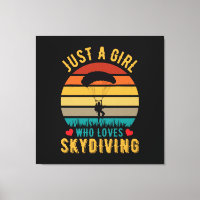 just a girl who loves skydiving