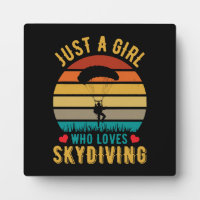 just a girl who loves skydiving