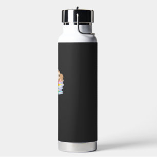 Just A Girl Who Loves Sloths And Books Sloth T-Shi Water Bottle