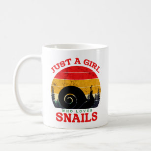 Just A girl Who Loves Snails Coffee Cup