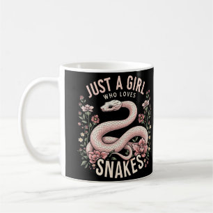 Just A Girl Who Loves Snakes Coffee Mug