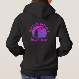 Just a girl who loves Square Dance gift T shirt