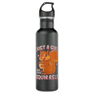 Just A Girl Who Loves Squirrels 710 Ml Water Bottle