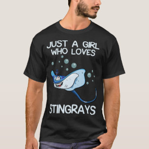 Just A Girl Who Loves Stingrays T-Shirt