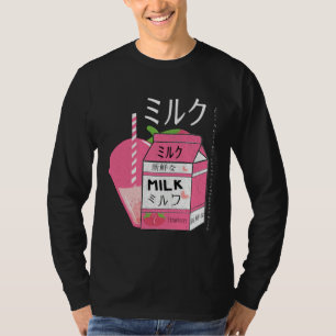 Just A Girl Who Loves strawberry milk strawberry T-Shirt