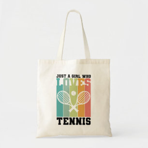 Just a girl who loves Tennis   Tennis Player Gifts Tote Bag