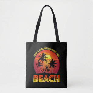 Just A Girl Who Loves The Beach Tote Bag