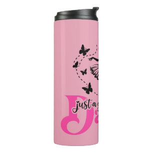 Just A Girl Who Loves To Dance Ballerina  Thermal Tumbler