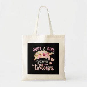 Just A Girl Who Loves Tortoise Tote Bag