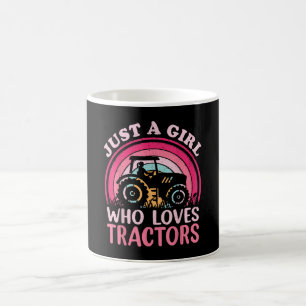 Just A Girl Who Loves Tractors Coffee Mug