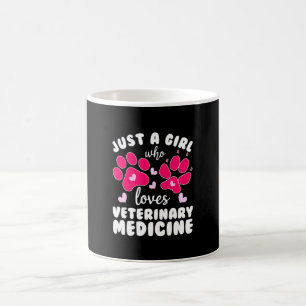 Just a Girl who Loves Veterinary Medicine Coffee Mug
